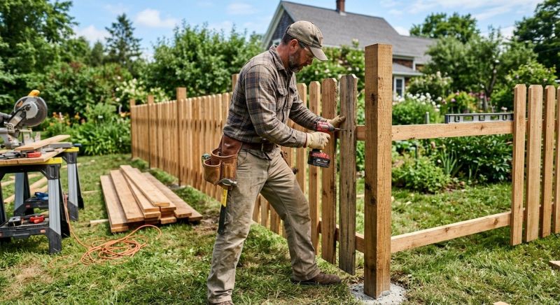 Fence Carpentry in Roseville, CA