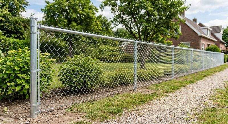 Galvanized Fence Installation in South Houston, TX