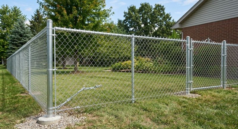Galvanized Fence Installation in Roseville, CA