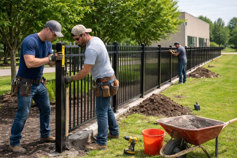 Graveyard Fence Installation in Littleton, CO