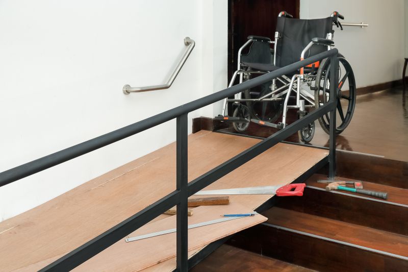 Hardwood Ramp Installation in Kansas City, KS