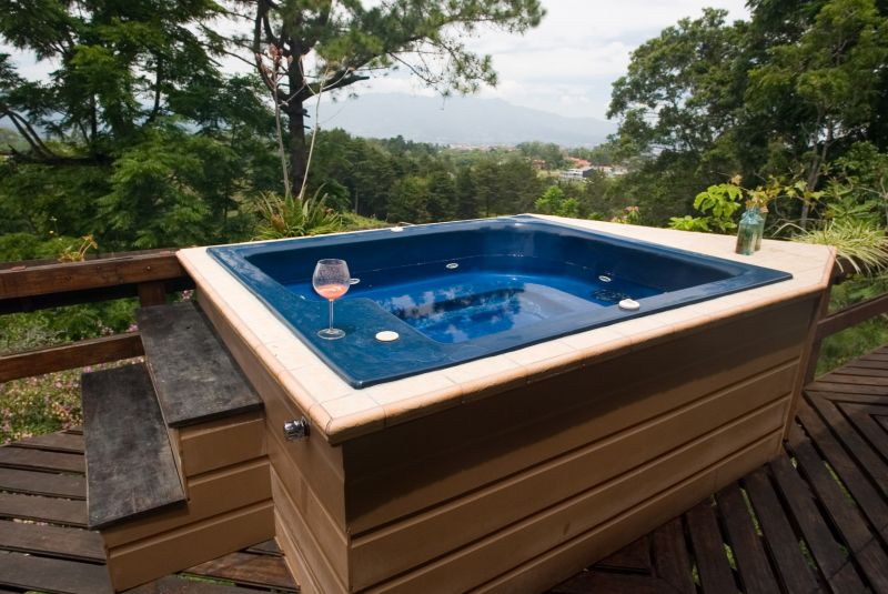 Hot Tub Deck Construction in Boston, MA