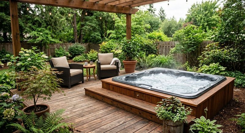 Hot Tub Deck Construction in Fairfield County, CT