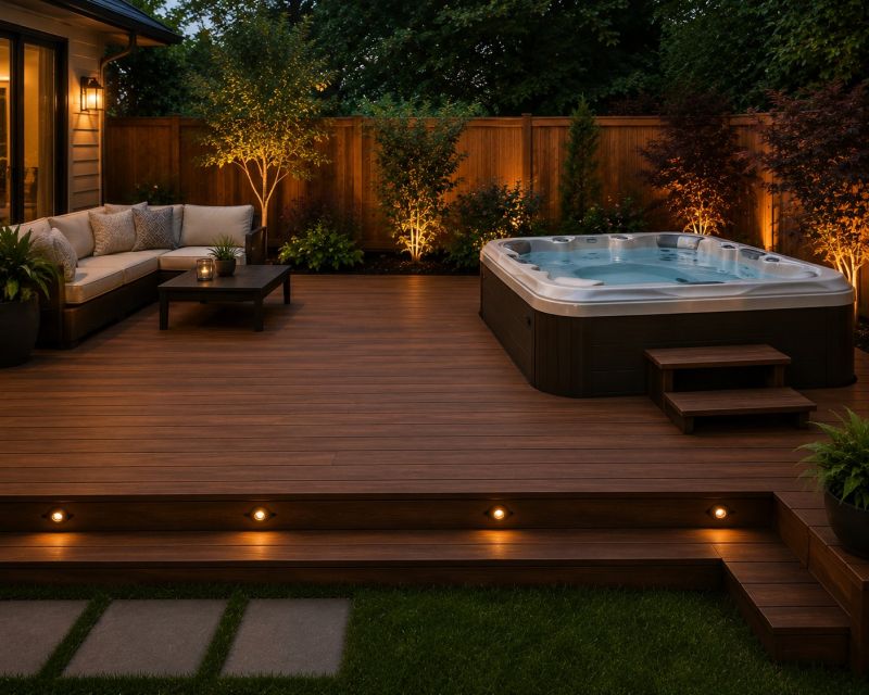 Hot Tub Deck Installation in Fairfield County, CT