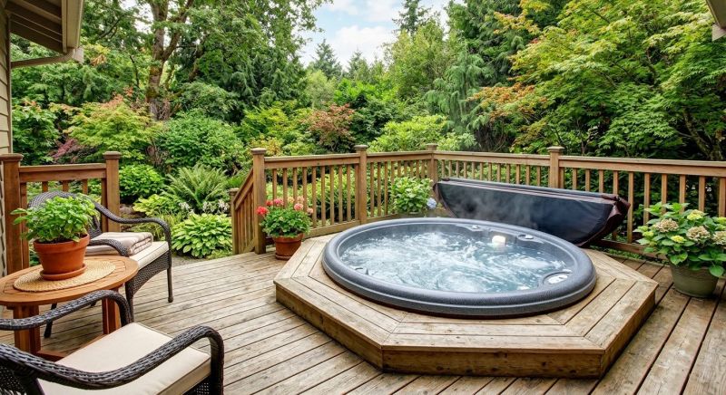 Hot Tub Deck Installation in Seattle, WA