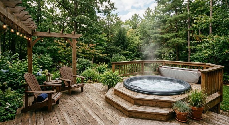 Hot Tub Deck Installation in Seattle, WA