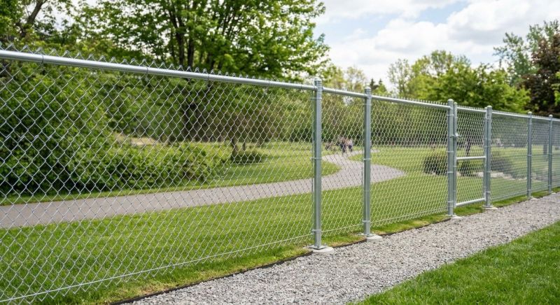 Metal Mesh Fence Installation in Pearland, TX