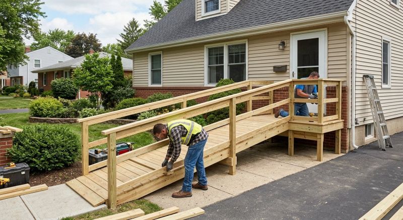 Mobility Ramp Construction in Wilmington, NC