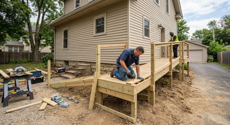 Mobility Ramp Construction in Conroe, TX