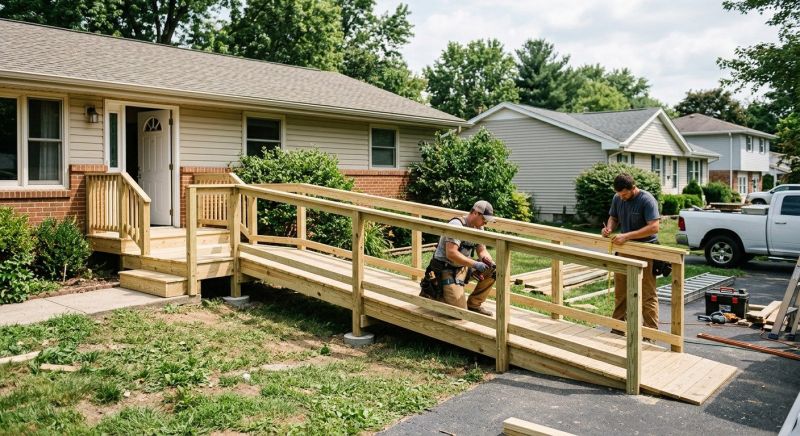 Mobility Ramp Installation in Wilmington, NC