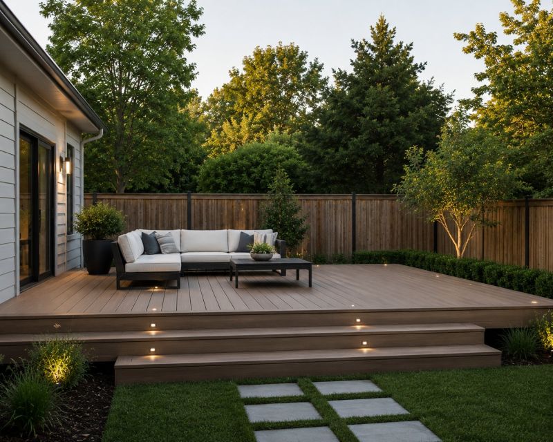 Multi Level Deck Installation in Worcester, MA