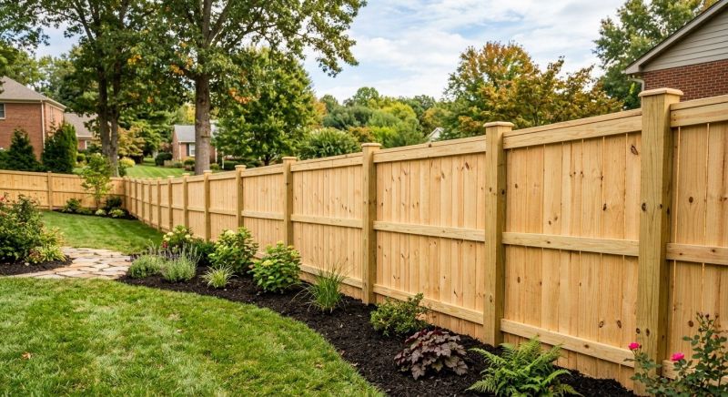 Pine Fence Installation in Sacramento, CA
