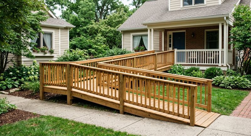 Porch Ramp Installation in Kansas City, KS