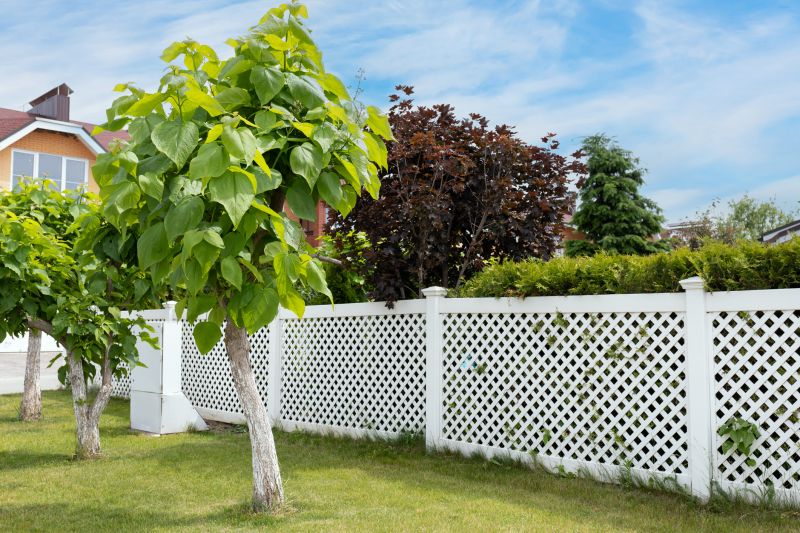 Pvc Lattice Fence Installation in Alpharetta, GA