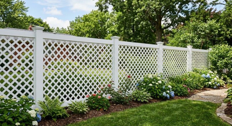Pvc Lattice Fence Installation in Wilmington, NC