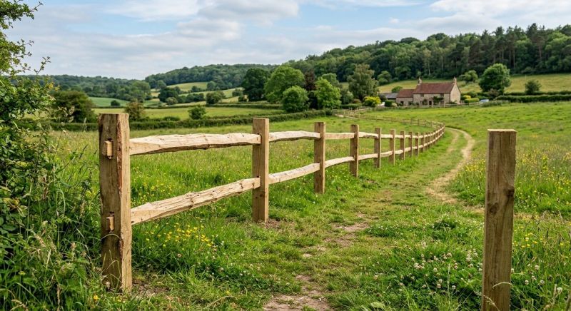 Rail Fence Replacement in Pearland, TX