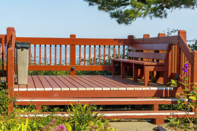 Redwood Deck Installation in Worcester, MA