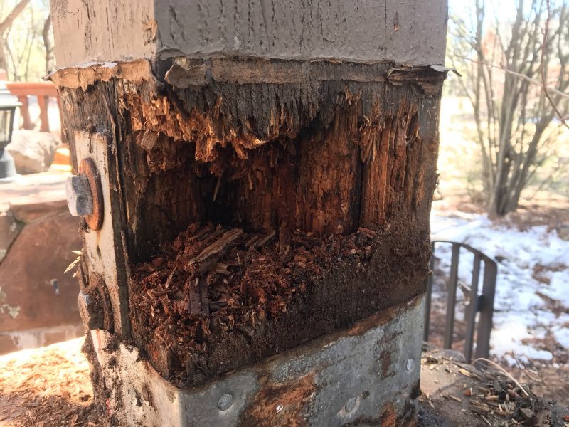 Rotten Column Replacement in Seattle, WA