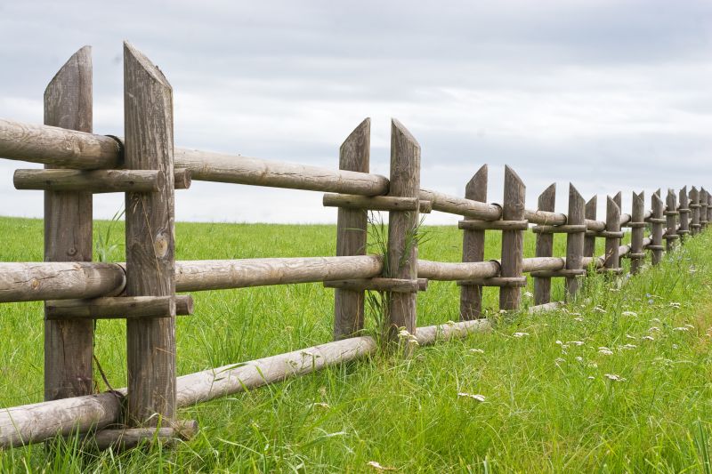 Rustic Fence Installation in Roseville, CA