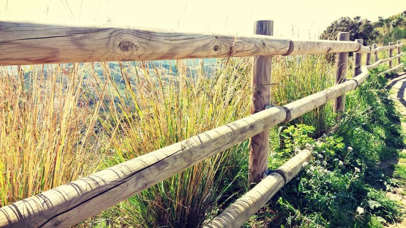 Rustic Fence Installation in Roseville, CA