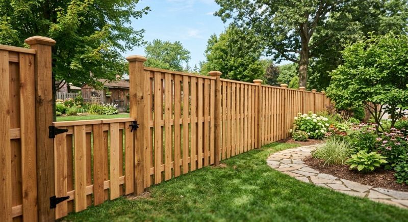 Shadowbox Fence Installation in Pearland, TX