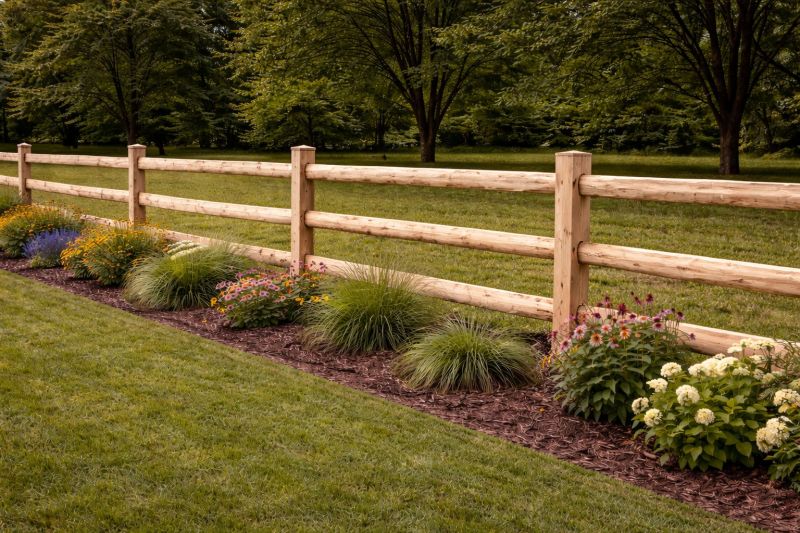 Split Rail Fence Installation in Pearland, TX