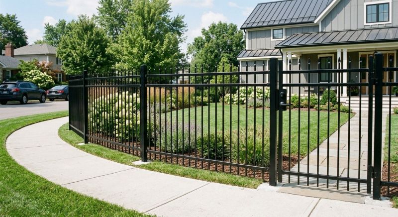 Steel Fence Construction in Pearland, TX