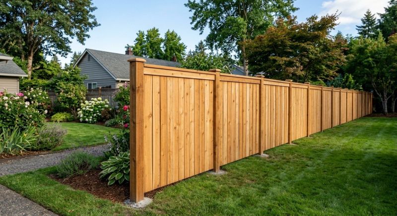 Timber Fence Installation in Roseville, CA