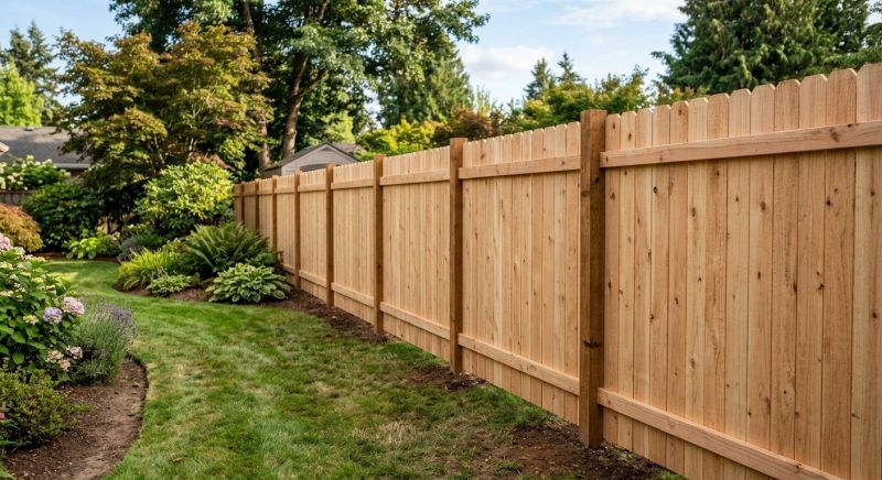 Timber Fence Installation in Sacramento, CA