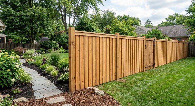 Treated Fence Installation in Pearland, TX