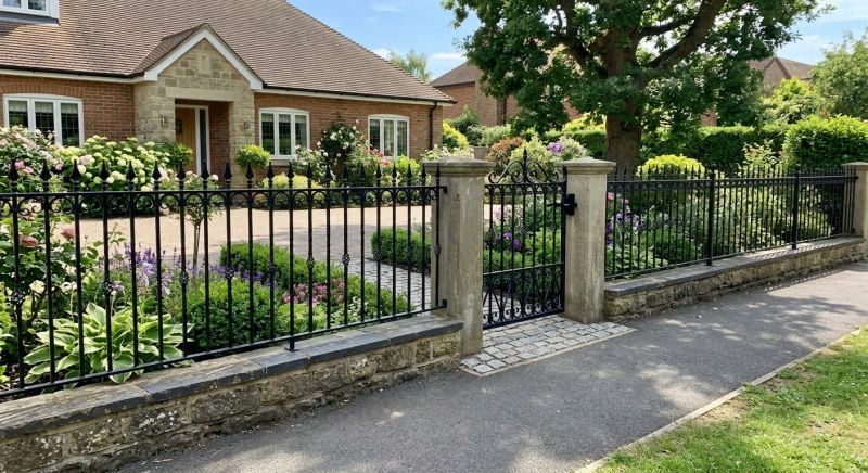 Victorian Fence Installation in Alpharetta, GA