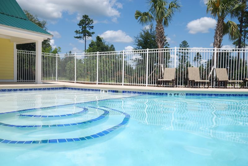 Vinyl Pool Fence Installation in Alpharetta, GA