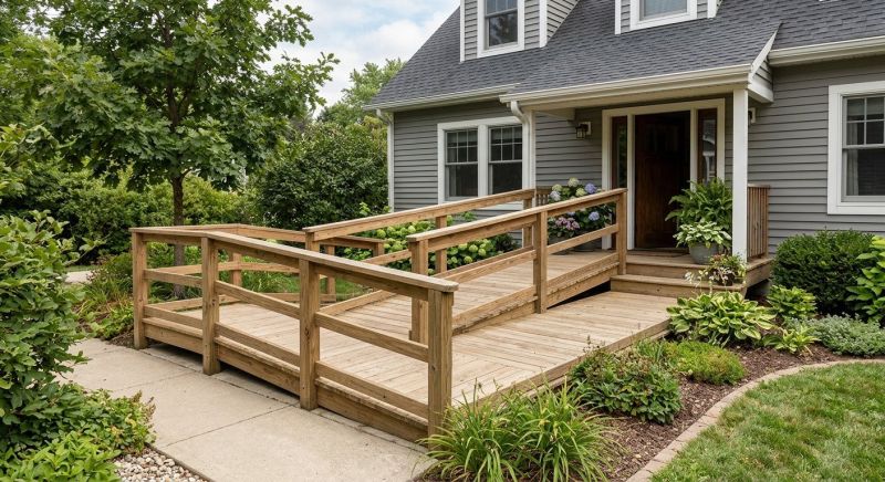 Wheelchair Ramp Installation in Kansas City, KS