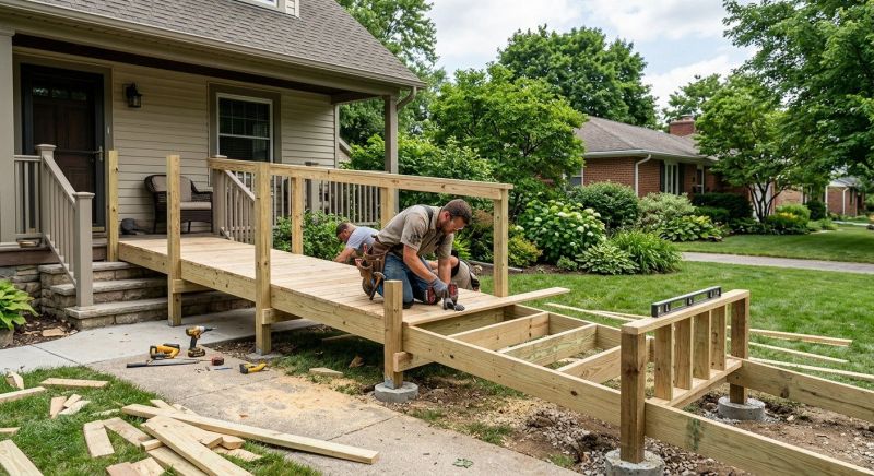 Wheelchair Ramp Replacement in Kansas City, KS
