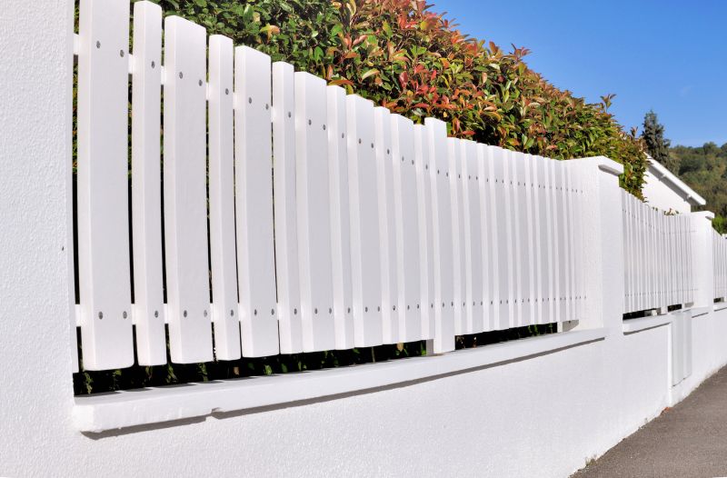 White Pvc Fence Installation in Pearland, TX