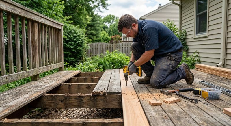 Wood Deck Repair in Seattle, WA