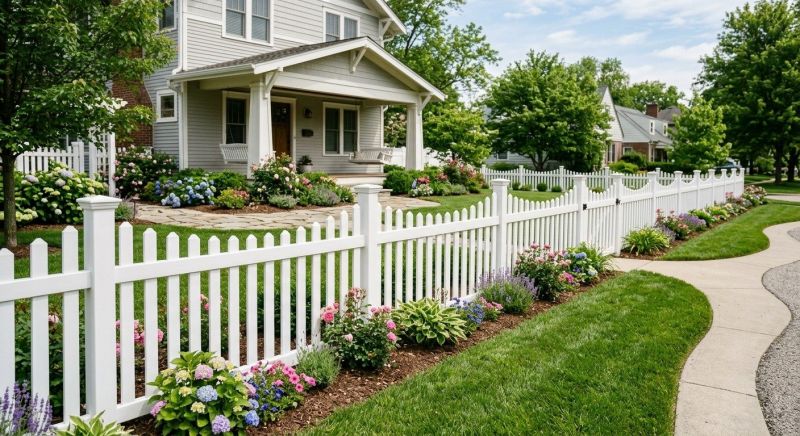 Wood Picket Fence Installation in Pearland, TX