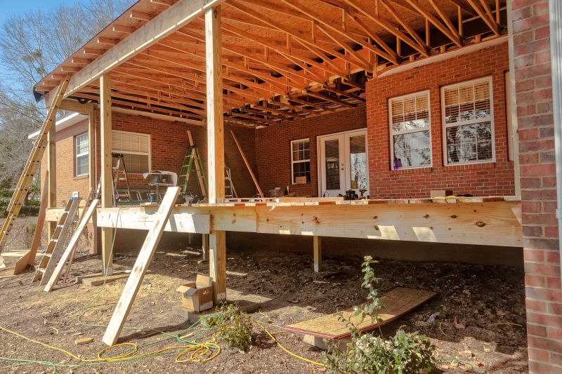 Wood Porch Construction in Redmond, WA