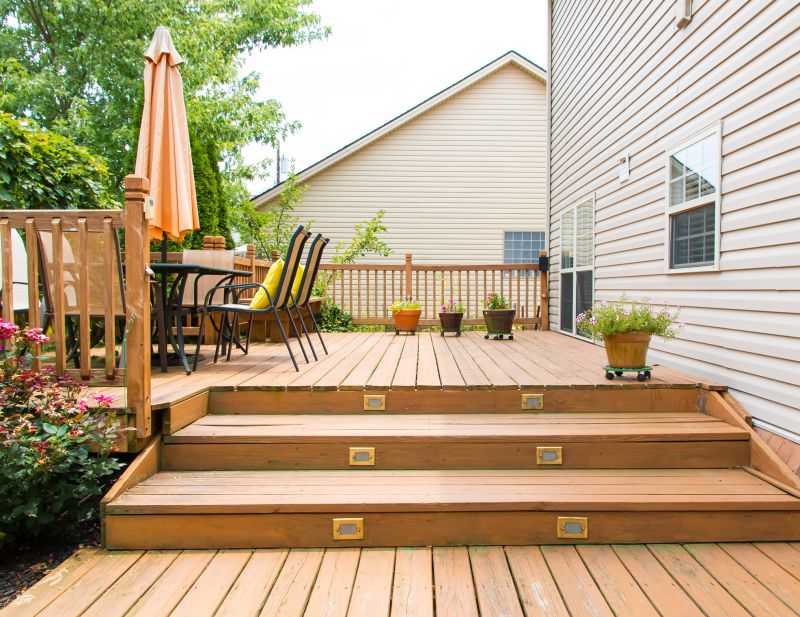 Wooden Patio Installation in Redmond, WA