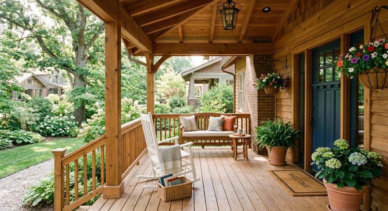 Wooden Patio Installation in Worcester, MA