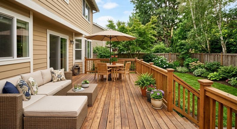 Wooden Patio Installation in Norwalk, CT
